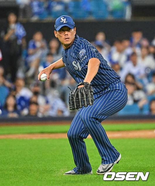 [OSEN=대구, 이석우 기자] 삼성 라이온즈 김재윤 071 2026.06.14 / foto0307@osen.co.kr