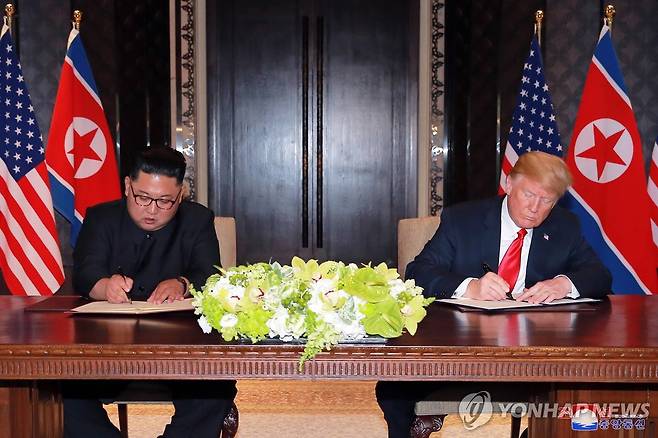 '하노이 노딜' [EPA=연합뉴스 자료사진. 재판매 및 DB 금지]