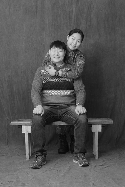 ◇장기기증을 통해 3명을 살린 영월 출신 故 김용섭(53) 씨와 딸 재경 씨. 한국장기조직기증원 제공.