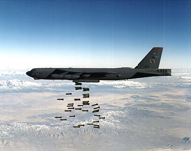 미국 공군의 주력 폭격기인 B-52  [AP=연합뉴스]