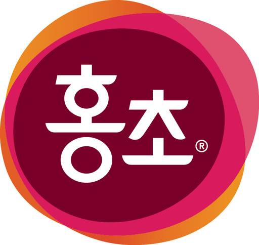 대상 청정원 홍초 BI