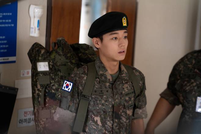 ‘취사병 전설이 되다’ 배우 박지훈.사진=티빙