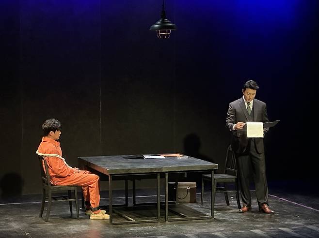 연극 '댄포스가 옳았다' 프레스콜 [촬영 조윤희]
