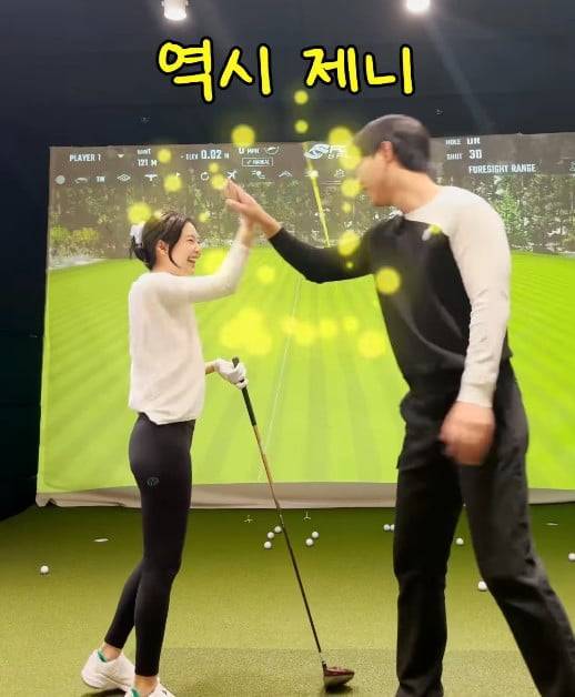 사진=제니 담당 코치 SNS