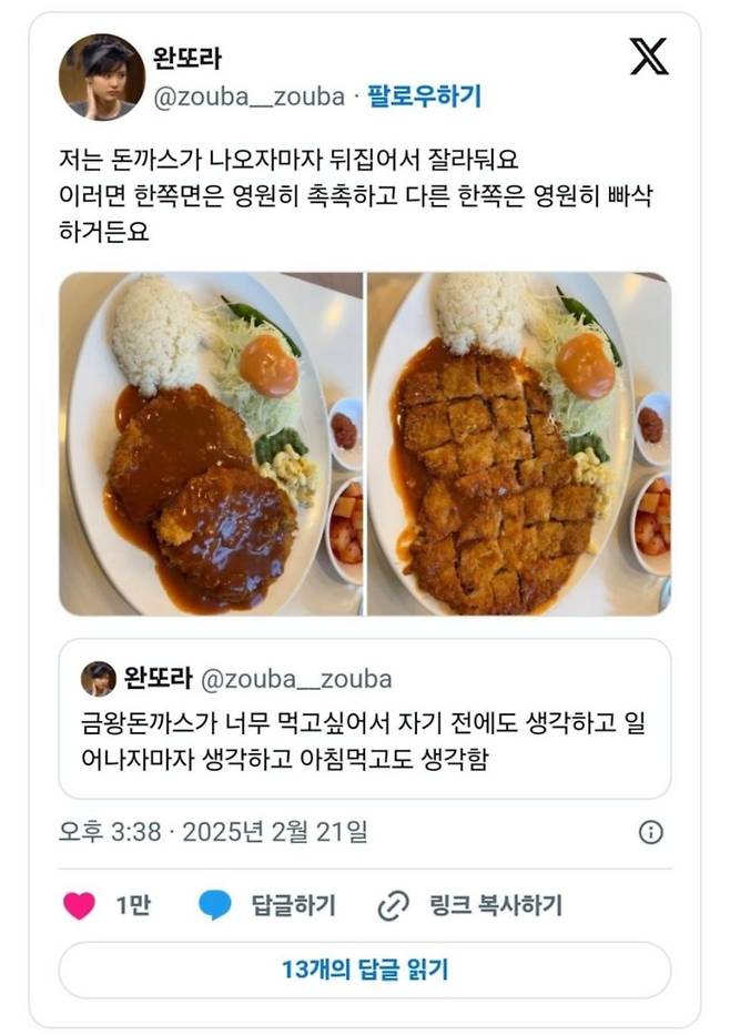 9193308688_486616_09c9bf24d357024590bfd3051607cb79.jpeg 경양식 돈까스 나오면 뒤집어 놓는 이유
