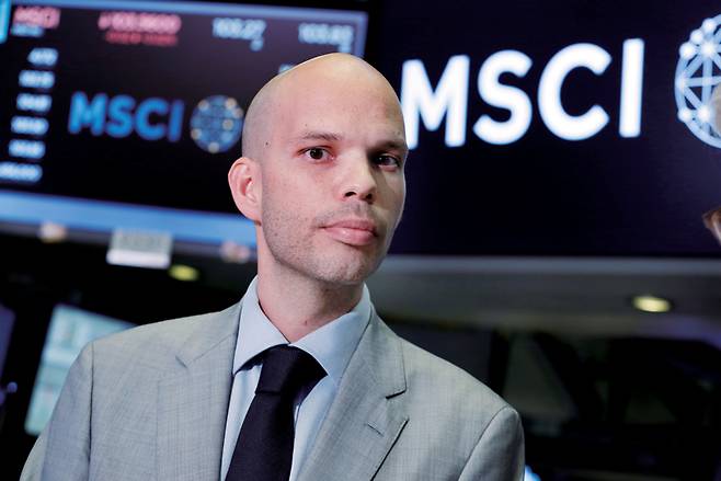 모건스탠리캐피털인터내셔널(MSCI)이 한국의 관찰대상국 등재 여부 발표를 앞두고 19일 "한국 증시의 근본적 문제가 여전하다"는 취지의 리뷰를 내놓았다. ⓒAP 연합