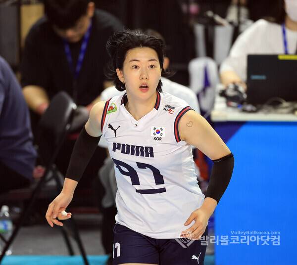 한국여자배구대표팀 강소휘.(사진=김경수 기자/ 발리볼코리아닷컴 DB자료)