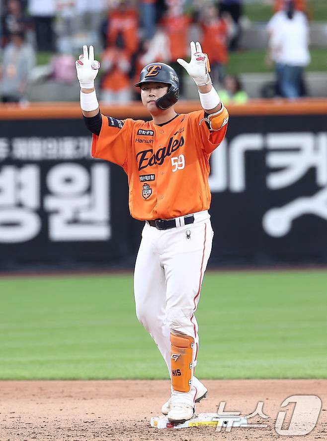 한화 이글스 허인서. ⓒ 뉴스1 김성진 기자