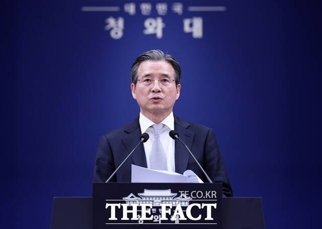 김용범 청와대 정책실장이 올해 1분기 명목 GDP가 10% 이상 성장한 점을 언급하면서, 양극화 해소가 필요하다고 강조했다. /뉴시스