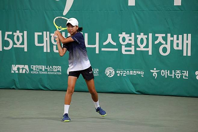 대회 2관왕을 노리는 김예율 / 박상욱 기자