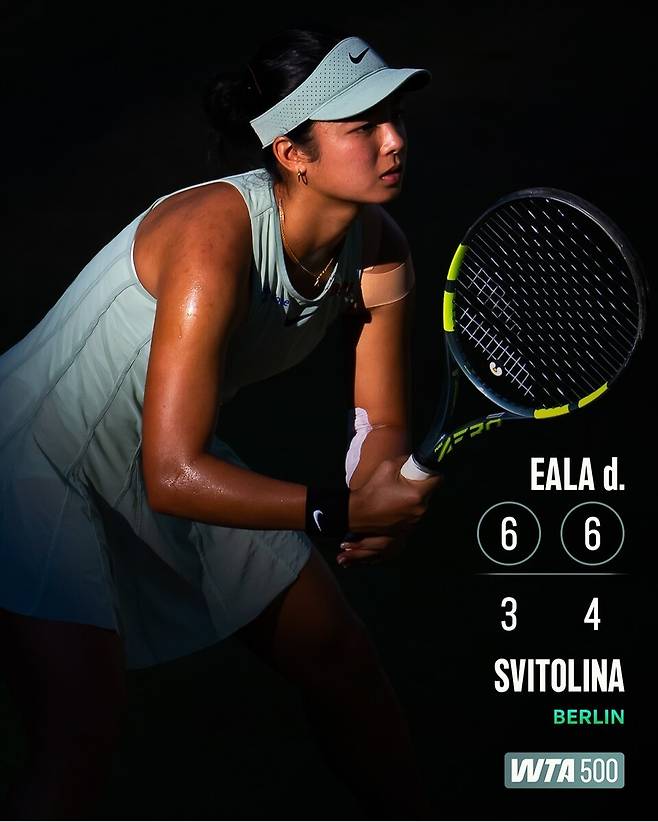 이알라의 잔디코트 돌풍 언제까지 이어질까? WTA 투어