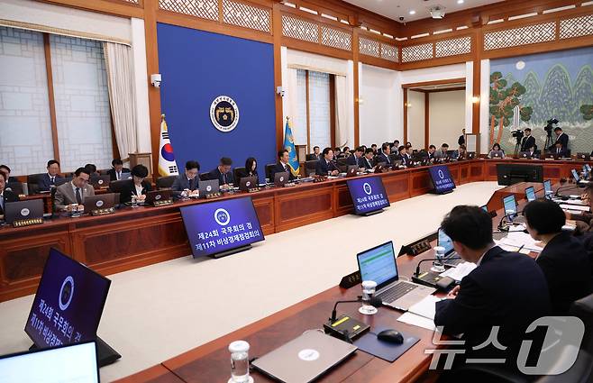 이재명 대통령이 2일 청와대에서 열린 국무회의 겸 비상경제점검회의에서 발언하고 있다. (청와대통신사진기자단) 2026.6.2 ⓒ 뉴스1 허경 기자