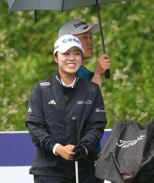 2026년 한국여자프로골프(KLPGA) 투어 인카금융 더헤븐 마스터즈 대회 우승 경쟁에 뛰어든 서교림 프로가 2라운드에서 경기하는 모습이다. 사진제공=KLPGA (사진을 무단으로 사용하지 마십시오.)