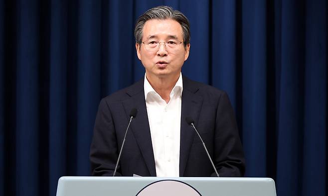 김용범 청와대 정책실장. 연합뉴스