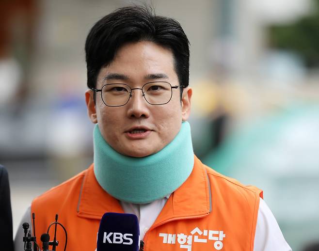 정이한 개혁신당 전 부산시장 후보 /뉴스1