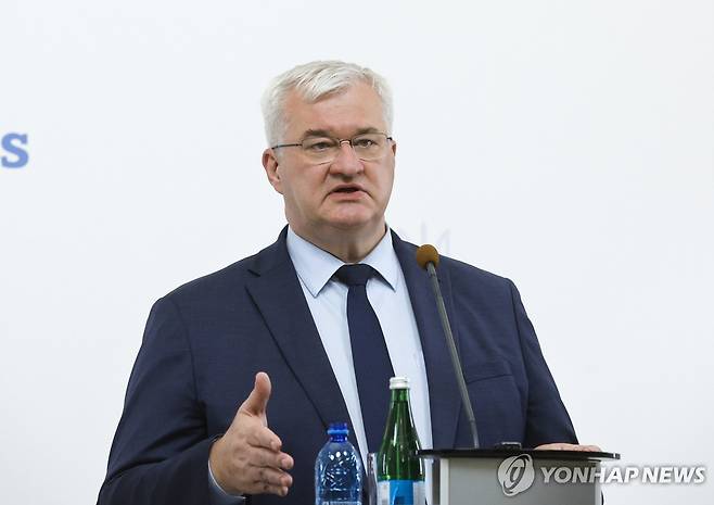 안드리 시비하 우크라이나 외교장관 [EPA=연합뉴스 자료사진. 재판매 및 DB 금지]