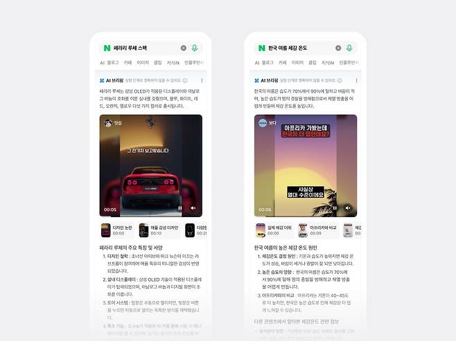 네이버 ‘클립 AI 브리핑’ (네이버 제공)