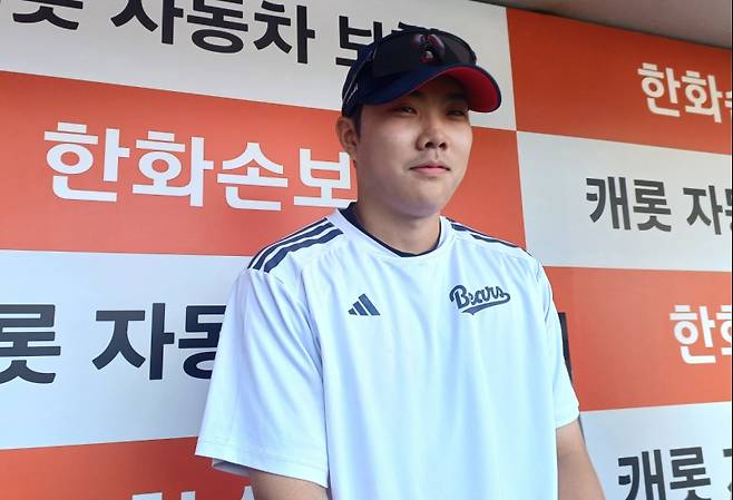 23일 대전에서 만난 두산 박준순. 대전=김식 기자