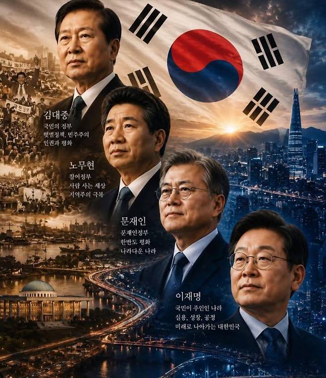 정청래 더불어민주당 대표가 지난 16일 자신의 페이스북에 '다시 민주주의 역사를 생각합니다'라는 제목의 글과 함께 올린 사진. [사진=정청래의 알콩달콩]