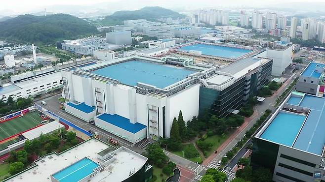 [천안=뉴시스] 천안제3일반산업단지에 입주한 삼성전자 전경. (사진=천안시 제공) 2026.01.22 photo@newsis.com *재판매 및 DB 금지