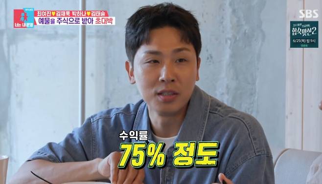 SBS 예능 프로그램 '동상이몽2 - 너는 내 운명' 방송화면 캡처