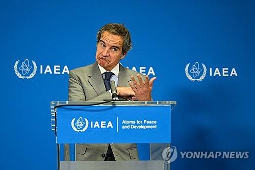 라파엘 그로시 IAEA 사무총장[출처: 연합뉴스 사진 제공]