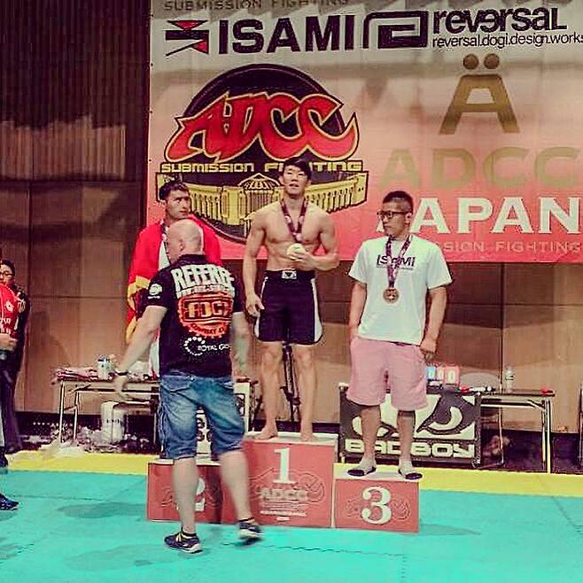 노영암은 세계 최고 권위 그래플링대회 ADCC 서브미션 파이팅 월드챔피언십 아시아 예선을 연거푸 제패했다. 사진@lab_youngam.noh