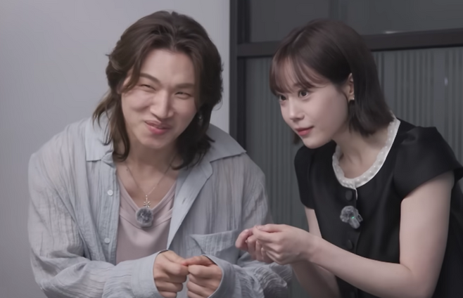 대성, 허영지. 사진|유튜브 영상 캡처