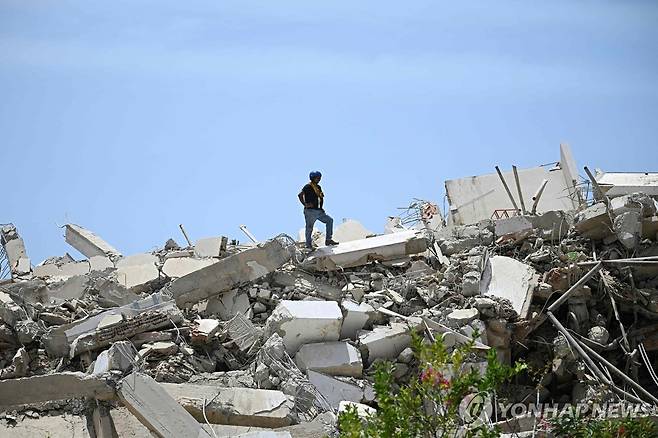 베네수엘라 지진 [AFP=연합뉴스. 재판매 및 DB 금지]