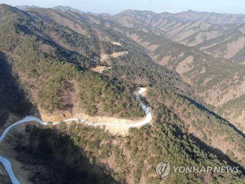 경북 울진군 임도 [산림청 제공. 재판매 및 DB 금지]