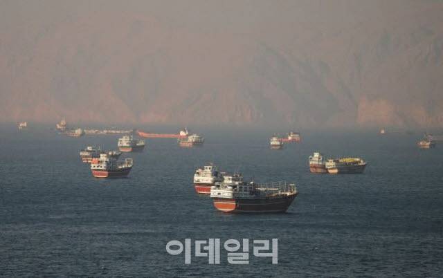 호르무즈해협 모습.(사진=로이터.)