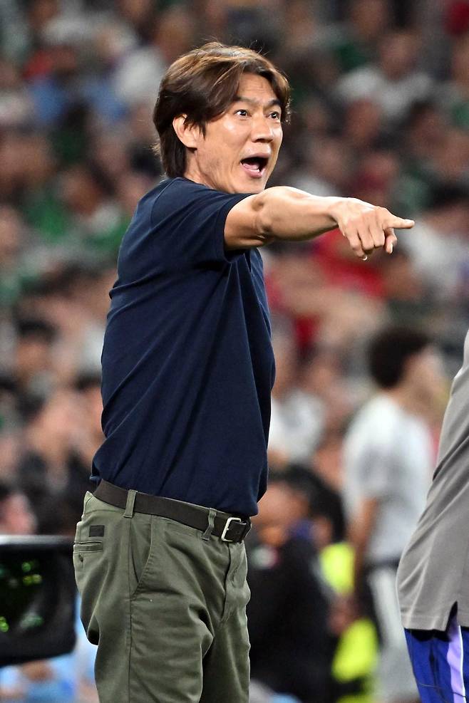 한국축구대표팀 홍명보 감독. 강정현 기자