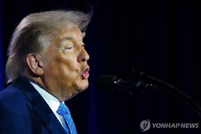 트럼프 대통령 [AP=연합뉴스. 재판매 및 DB 금지]