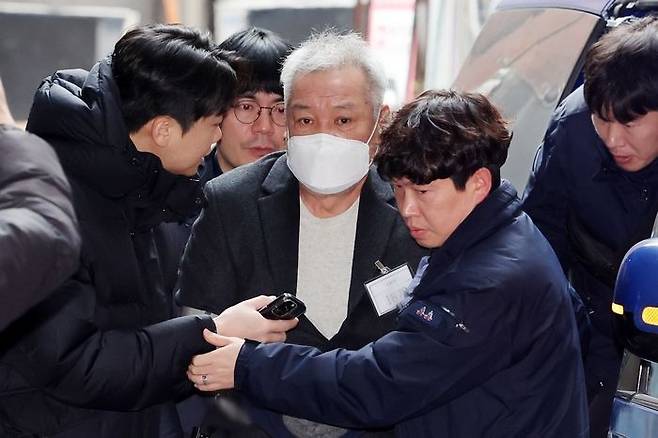 건진법사 전성배씨.ⓒ뉴시스