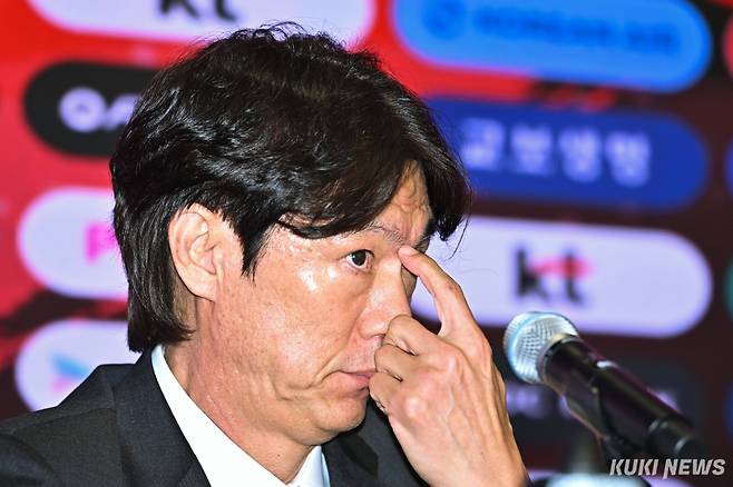 홍명보 감독. 남동균 기자