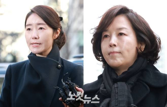 강선우 무소속 의원과 김경 전 서울시의원. 류영주 기자