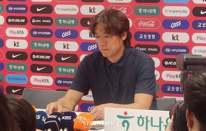 홍명보 감독. /사진=박건도 기자