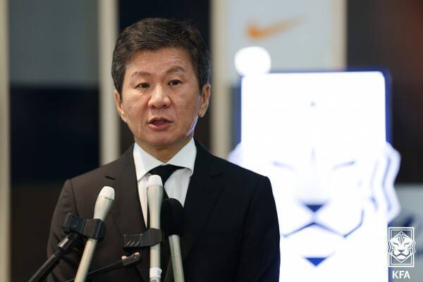 정몽규 대한축구협회 회장. ⓒKFA