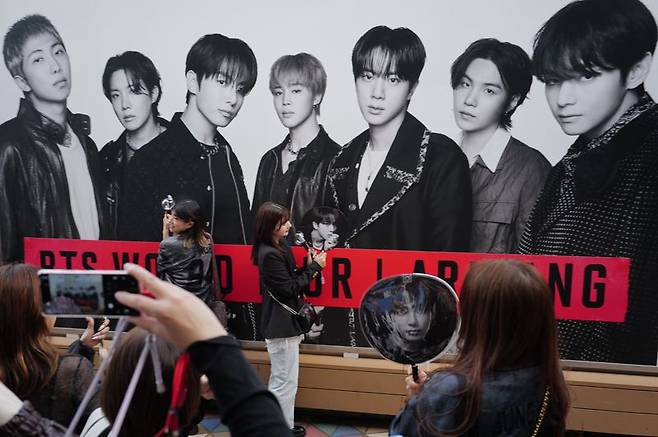 [도쿄=AP/뉴시스] 방탄소년단 /사진=뉴시스