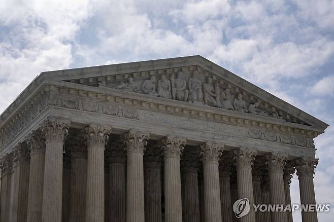 미 연방대법원 [UPI=연합뉴스. 재판매 및 DB 금지]