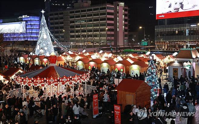 작년 겨울 '윈터 페스티벌' [연합뉴스 자료사진]