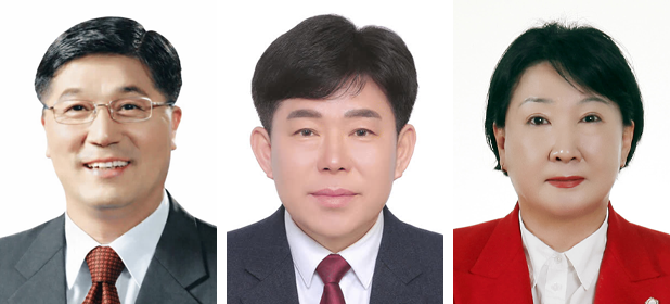 박영철 연천군의회 의장,&nbsp;박운서 연천군의회 부의장,&nbsp;배두영 연천군의회 의원. 사진-연천군의회