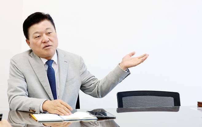 신용한 충북지사 당선인 [연합뉴스 자료사진]