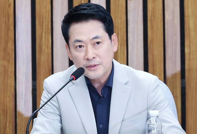 장동혁 국민의힘 대표가 30일 국회에서 열린 부정·무능 선관위 해체 수준의 쇄신 및 재선거 촉구를 위한 청년·대학생 시국 대토론회에서 발언하고 있다. 임현동 기자