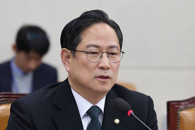 박수영 국민의힘 의원이 신임 정책위의장에 내정된 것으로 1일 파악됐다. 뉴스1