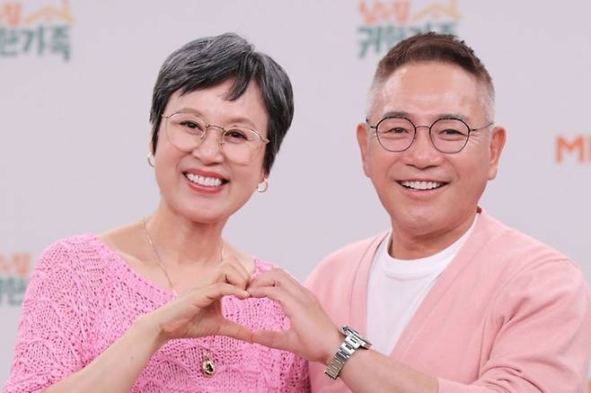 방송인 박미선, 이봉원 부부. [MBN 제공]