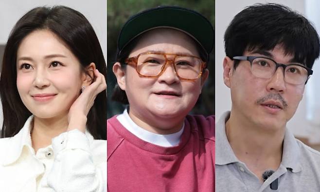 (왼쪽부터) 백진희, 김신영, 최철호. 뉴스1·MBN 제공
