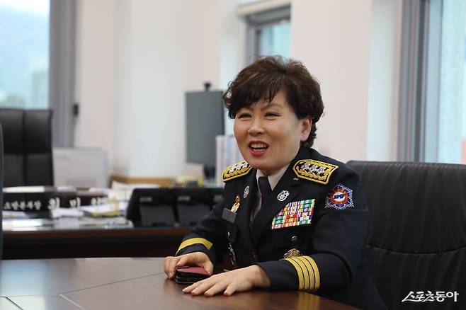 이오숙 전남광주통합특별시 소방본부장. 사진제공=