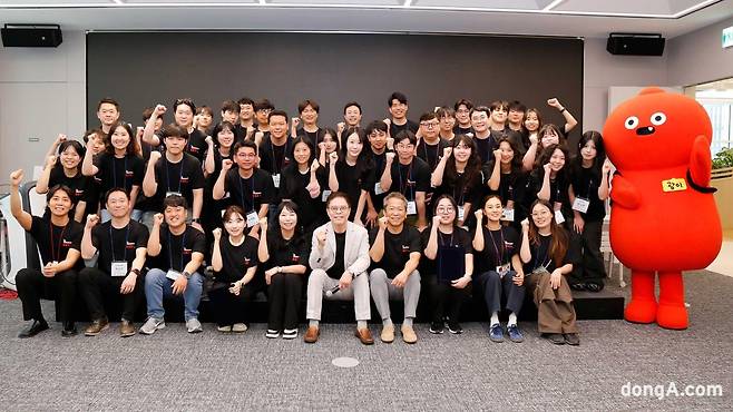 광동제약 AI 해커톤 단체 사진. 광동제약 제공