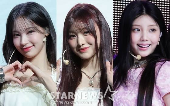 리센느 원이, 리센느 미나미, 아일릿 원희(왼쪽부터) /사진=스타뉴스